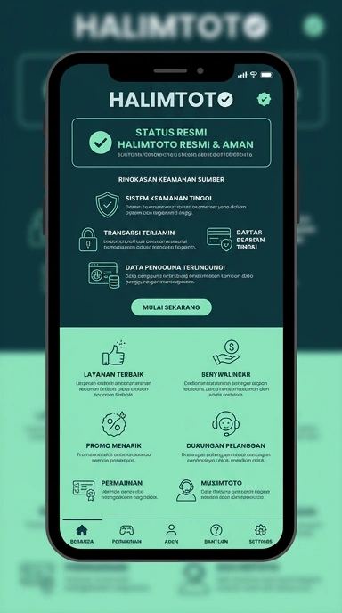 Tampilan kanal resmi halimtoto